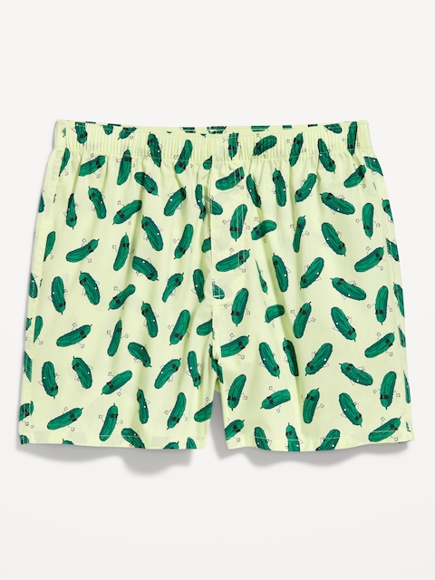 Printed Boxer Shorts - In A Pickle