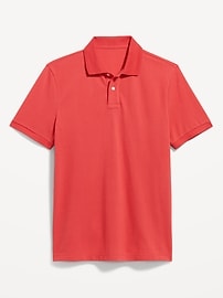 View large product image 4 of 4. Classic Fit Pique Polo