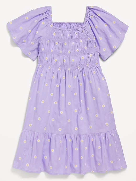 Flutter-Sleeve Fit and Flare Dress for Girls | Old Navy Flutter-Sleeve Fit and Flare Dress for Girls | Old Navy