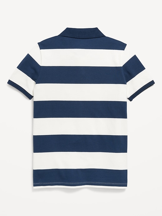 Image number 3 showing, Printed Pique Polo Shirt for Boys