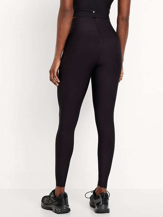 Image number 2 showing, High-Waisted PowerSoft Sculpt 7/8 Pocket Leggings