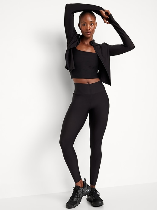 Image number 3 showing, High-Waisted PowerSoft Sculpt 7/8 Pocket Leggings