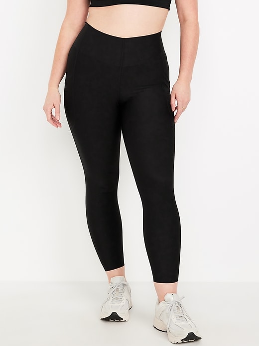 Image number 4 showing, High-Waisted PowerSoft Sculpt 7/8 Pocket Leggings