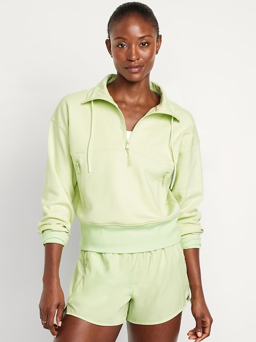 Image number 1 showing, Dynamic Fleece Half Zip