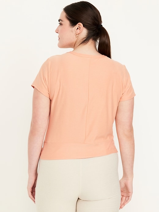 Image number 6 showing, CloudMotion Twist-Front T-Shirt