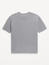 View large product image 3 of 3. Oversized Short-Sleeve Pocket T-Shirt for Boys