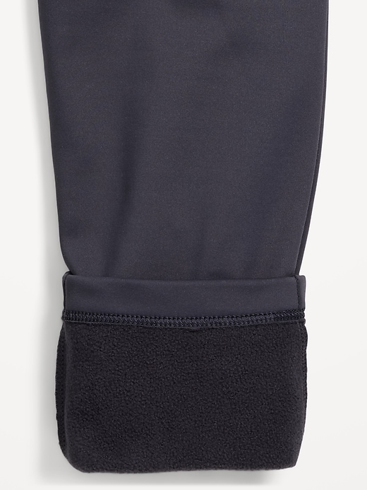 Image number 3 showing, Maternity Full-Panel PowerSoft Coze Edition Fleece-Lined 7/8 Leggings