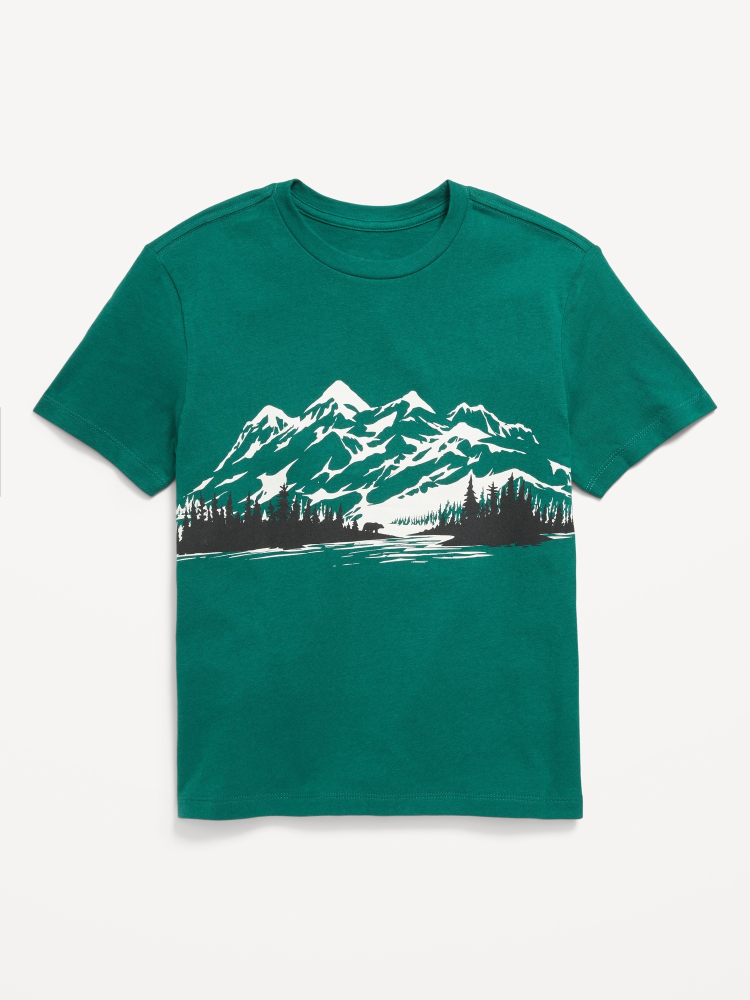 Short-Sleeve Graphic T-Shirt for Boys - Green