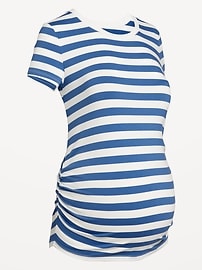 Image number 2 showing, Maternity Crew-Neck T-Shirt