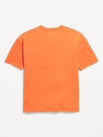 View large product image 3 of 3. Oversized Short-Sleeve Pocket T-Shirt for Boys