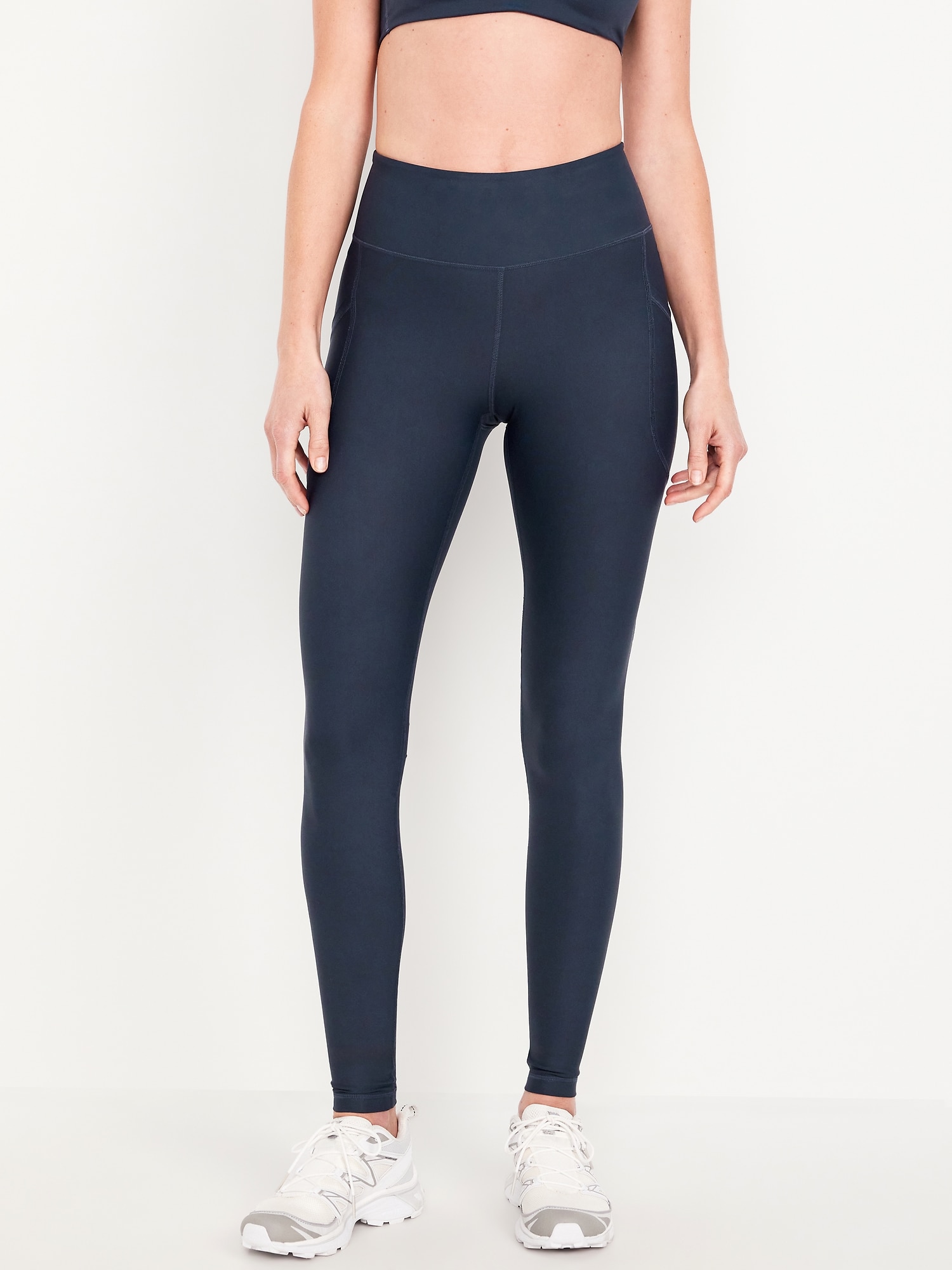 High-Waisted PowerSoft Full-Length Pocket Leggings