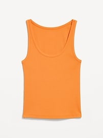 Ribbed Crop Tank Top