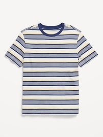 Image number 1 showing, Softest Short-Sleeve Striped T-Shirt for Boys
