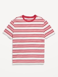 Image number 1 showing, Softest Short-Sleeve Striped T-Shirt for Boys