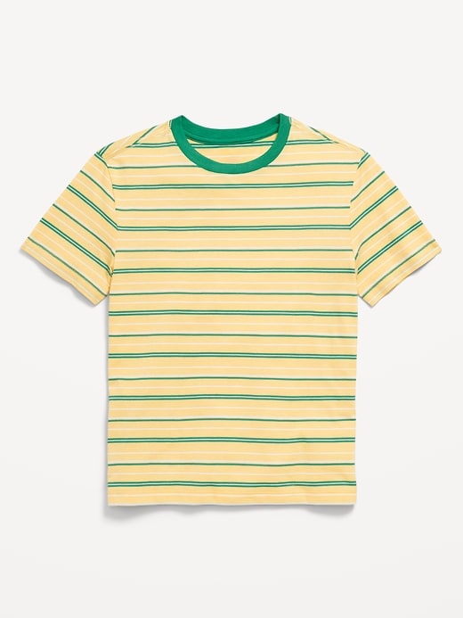 View large product image 1 of 1. Softest Short-Sleeve Striped T-Shirt for Boys