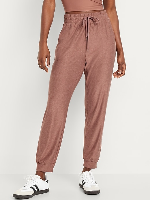 Image number 1 showing, High-Waisted CloudMotion Joggers