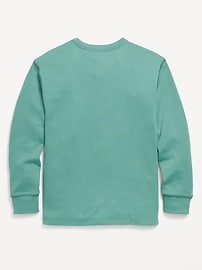 View large product image 3 of 3. Long-Sleeve Cozy-Knit T-Shirt for Boys