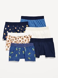 Image number 1 showing, Boxer-Briefs Underwear 6-Pack for Boys