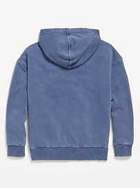 View large product image 3 of 3. Oversized Fleece Henley Hoodie for Boys