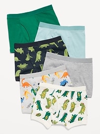 Image number 1 showing, Boxer-Briefs Underwear 6-Pack for Toddler Boys