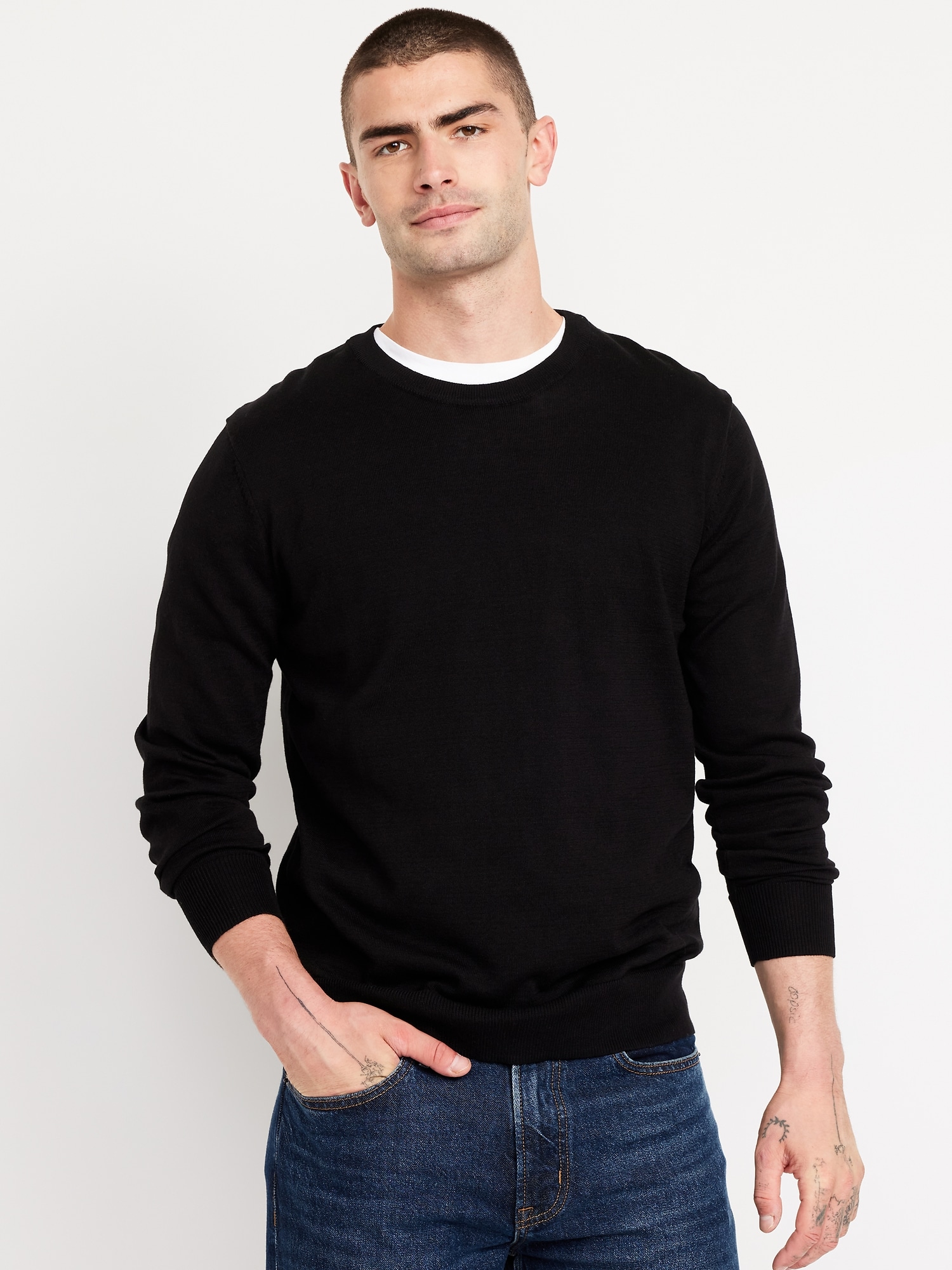 Old navy mens crew neck sweaters hotsell