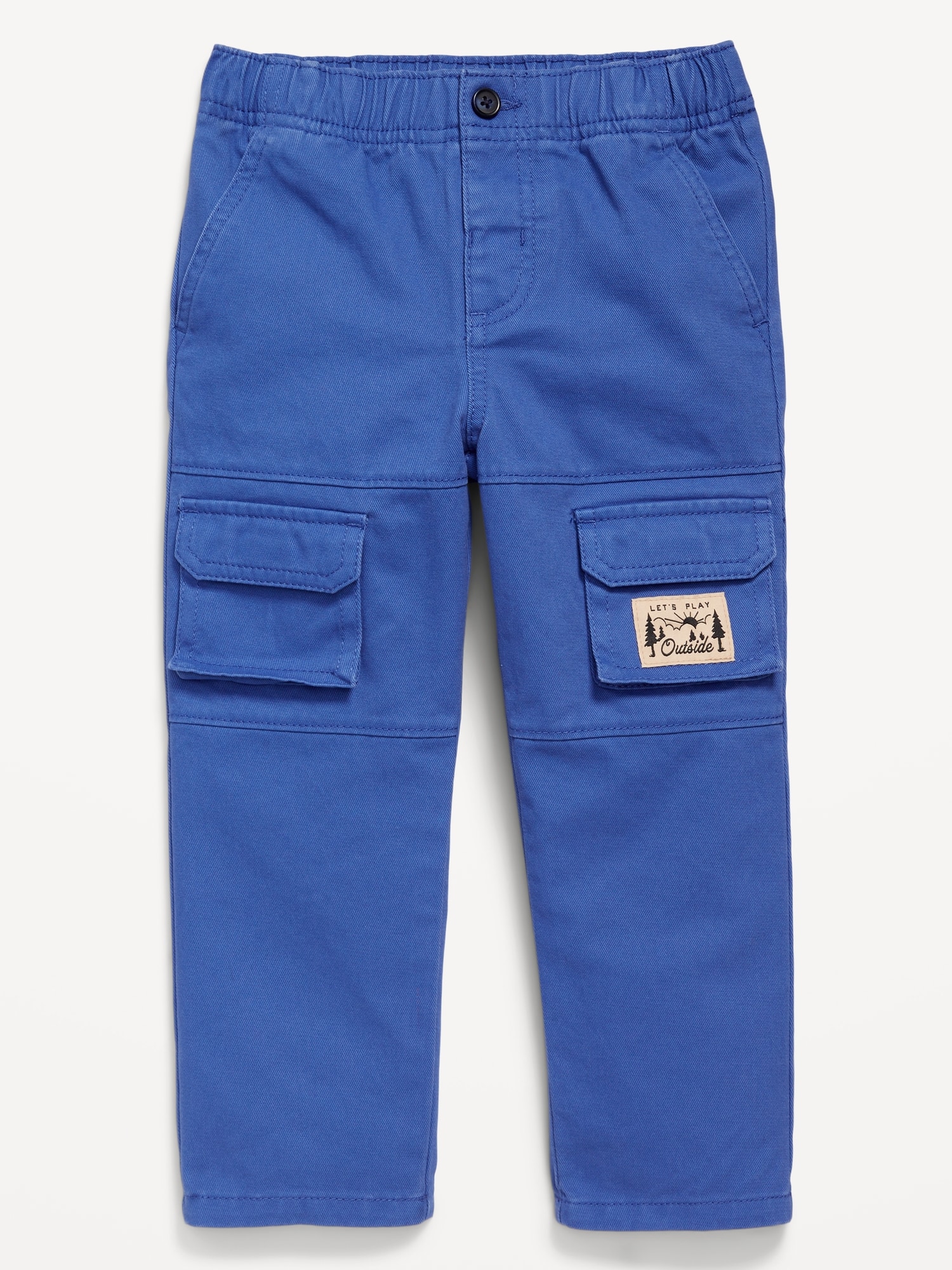 Loose Twill Cargo Pants for Toddler Boys