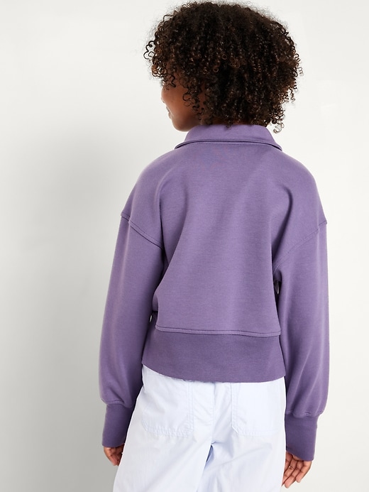 View large product image 2 of 5. Dynamic Fleece Half-Zip Performance Sweatshirt for Girls