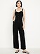 Button-Front Linen-Blend Cami Jumpsuit - image 5