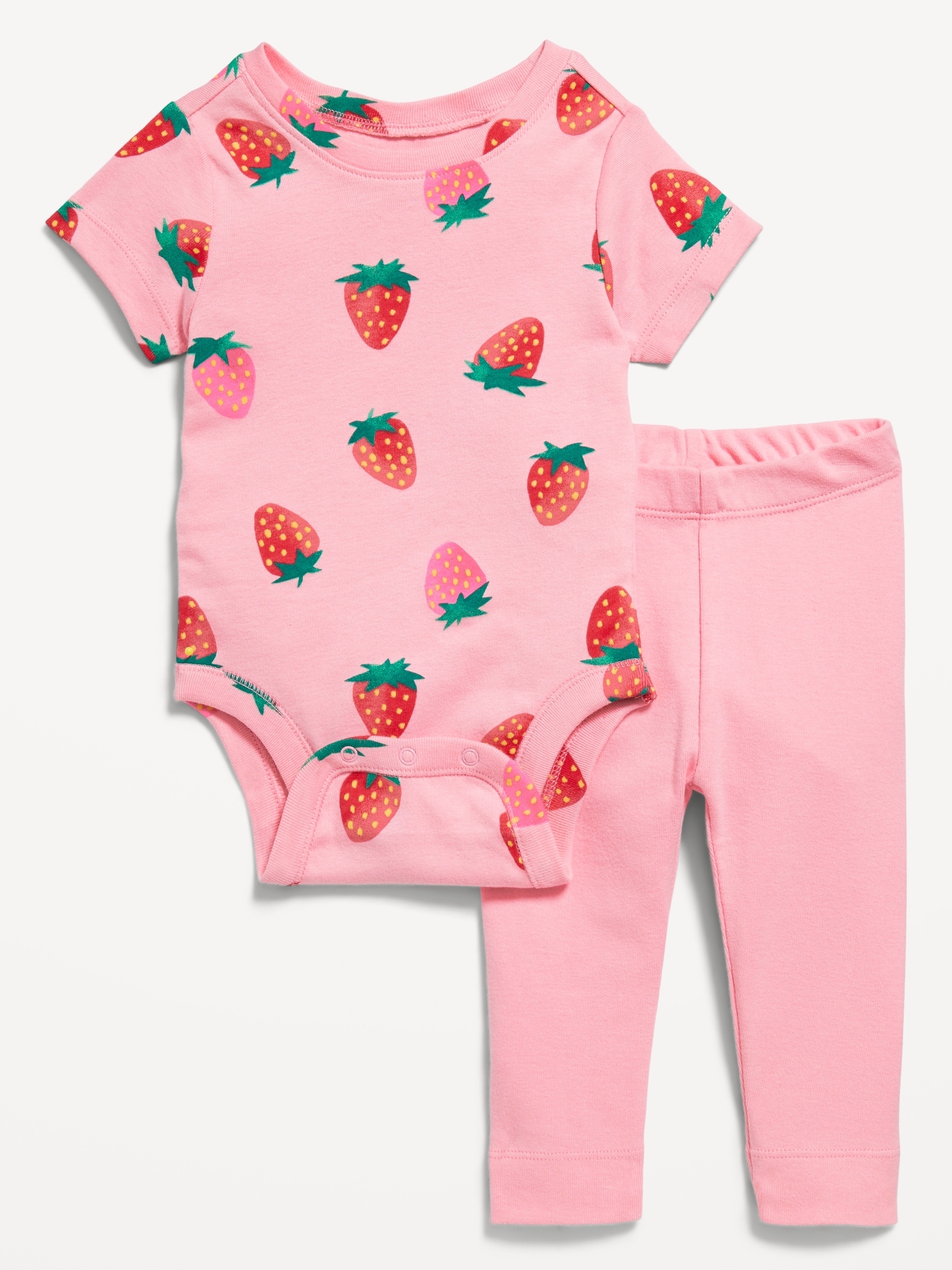 Printed Bodysuit and Leggings Set for Baby