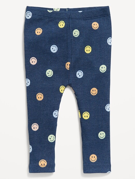 Unisex Rib-Knit Leggings for Baby