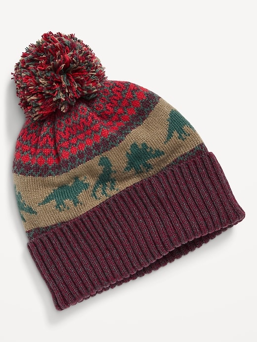 View large product image 1 of 1. Pom-Pom Beanie for Boys