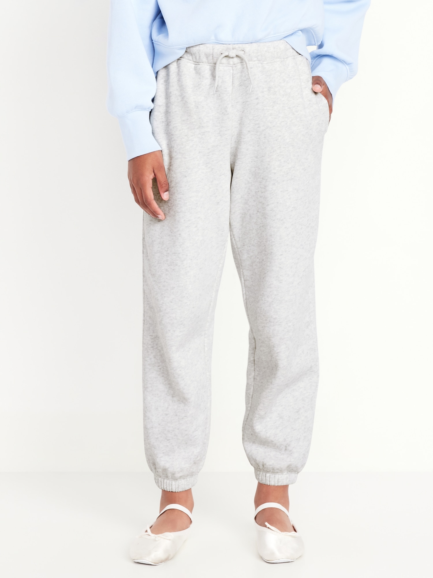 Favorite Fleece High-Waisted Jogger Sweatpants for Girls