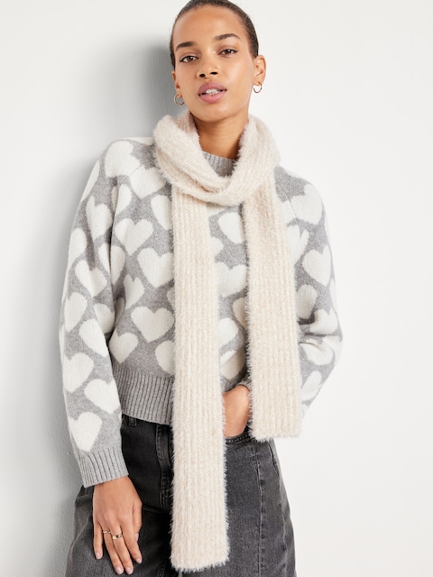 Eyelash Scarf for Women - Creme De La Creme
