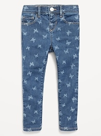 Image number 1 showing, Printed High-Waisted Rockstar 360° Stretch Jeggings for Toddler Girls
