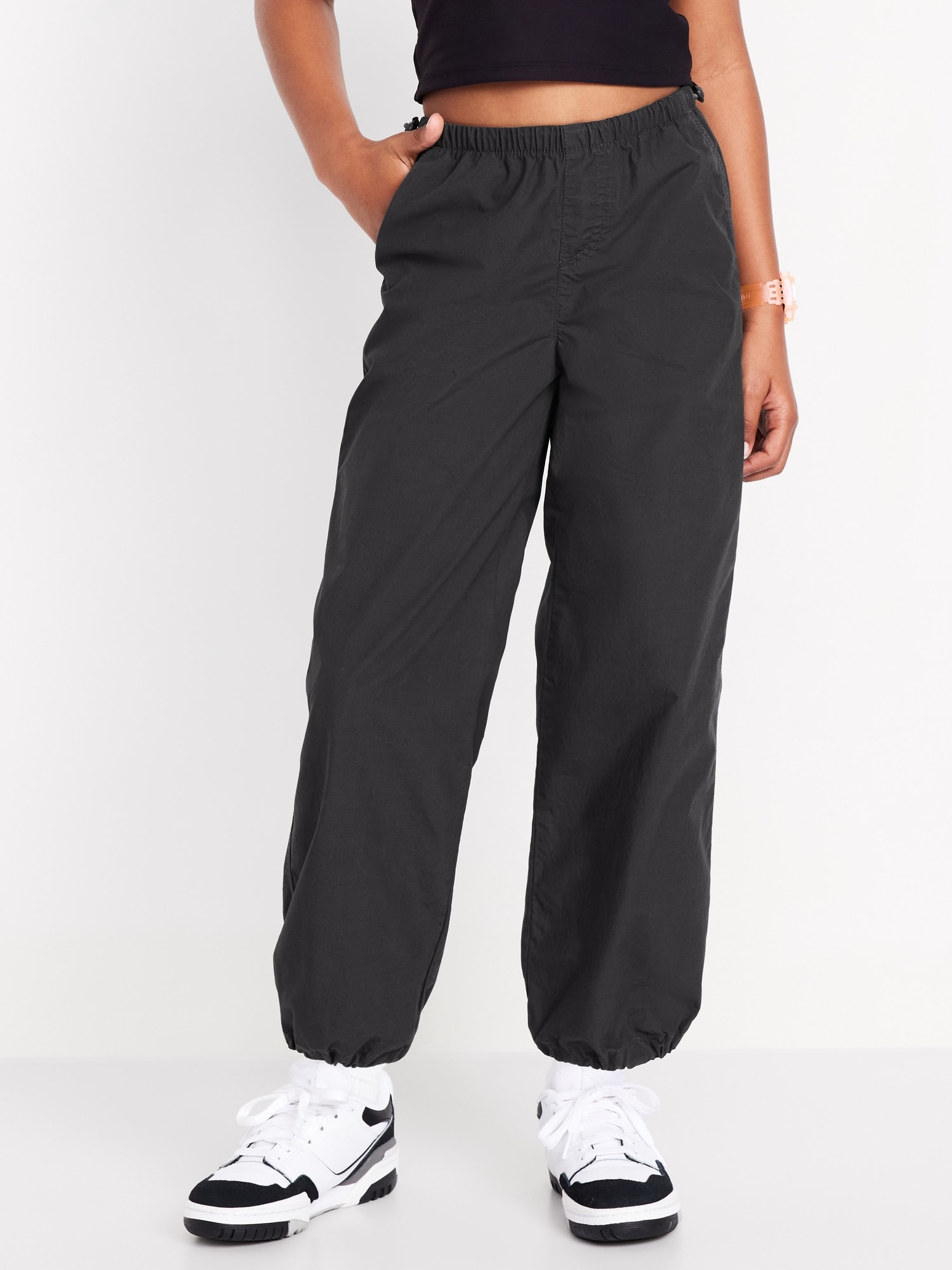 Baggy Parachute Pants for Girls