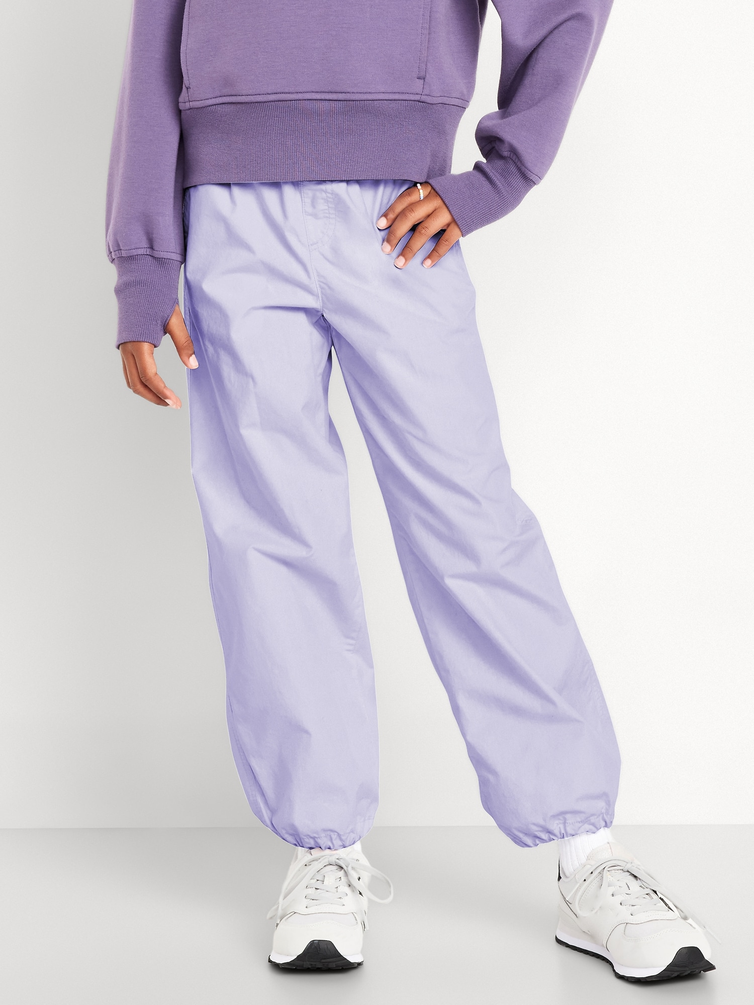 Baggy Parachute Pants for Girls