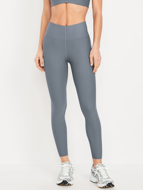 Extra High-Waisted PowerSoft Sculpt 7/8 Leggings - Storm Cloud