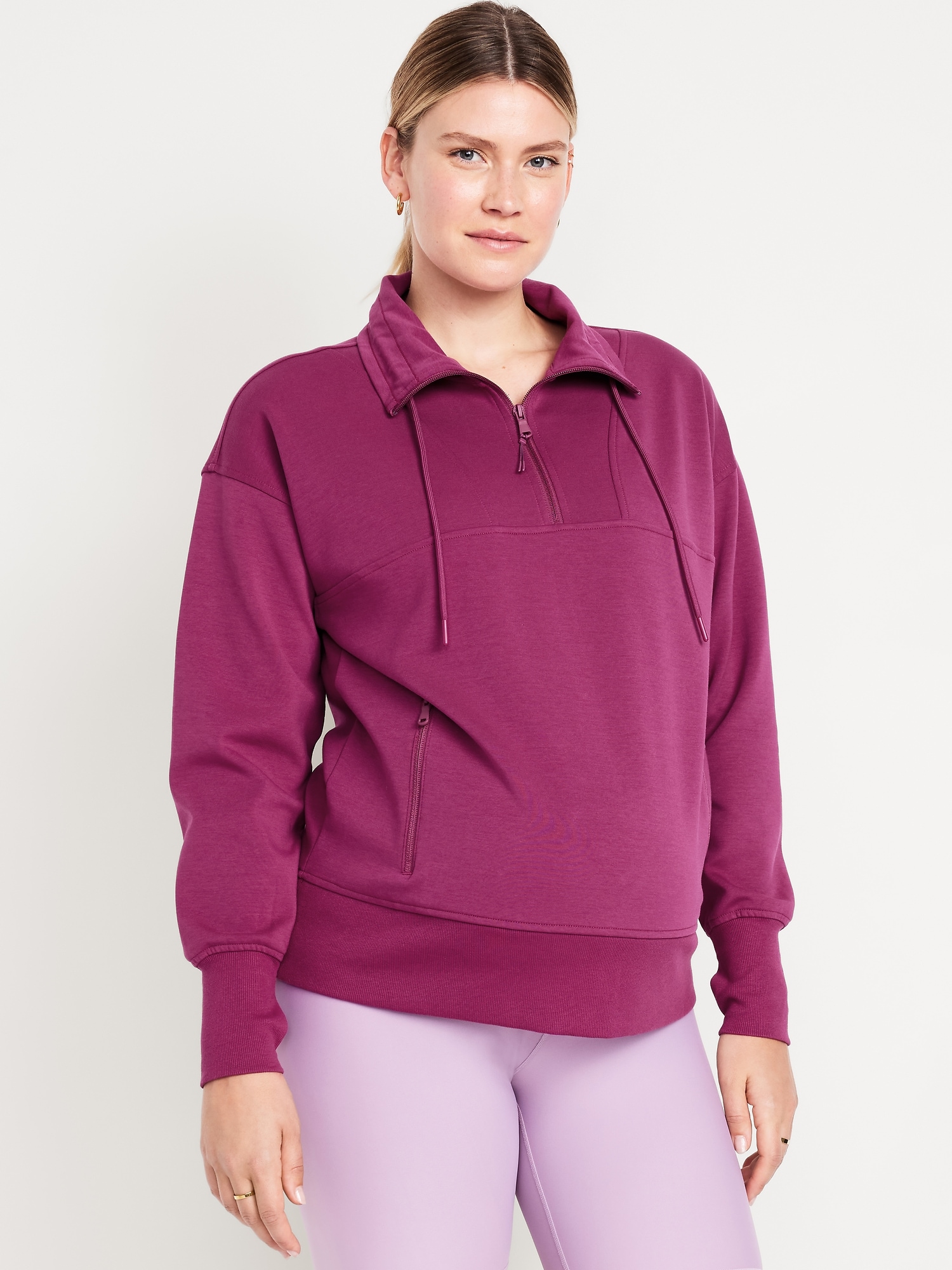 Maternity Dynamic Fleece Half Zip