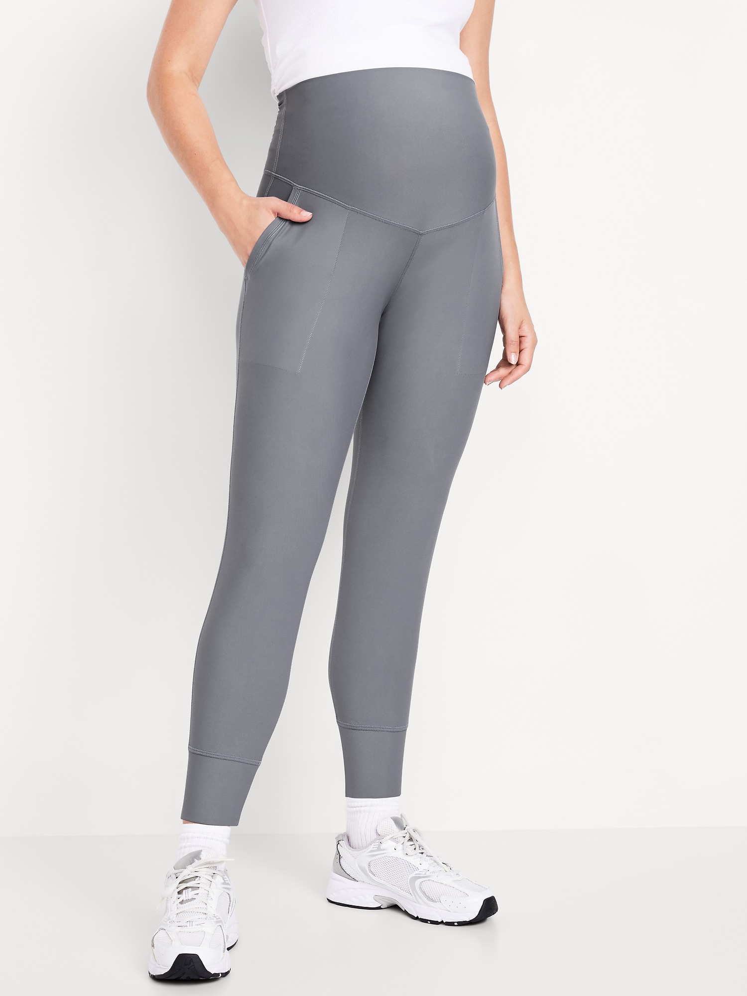 Maternity Full-Panel PowerSoft Jogger