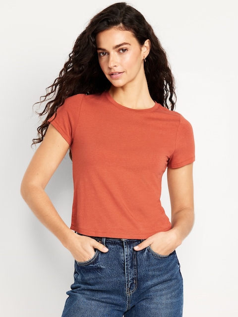 Bestee Crop T-Shirt - Gingerspice