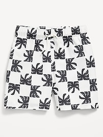 Image number 1 showing, Printed Swim Trunks for Toddler Boys