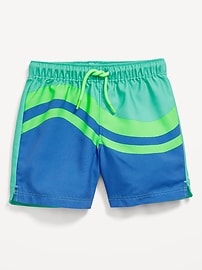 Image number 1 showing, Printed Swim Shorts for Baby