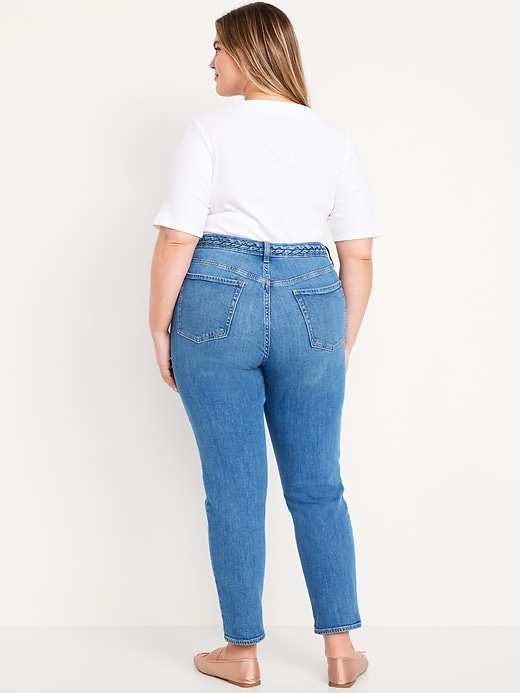 Image number 8 showing, High-Waisted OG Straight Ankle Jeans