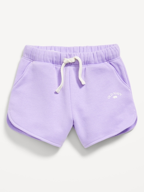 Logo-Graphic Shorts for Toddler Girls - Lavender Haven