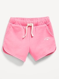 Image number 1 showing, Logo-Graphic Shorts for Toddler Girls