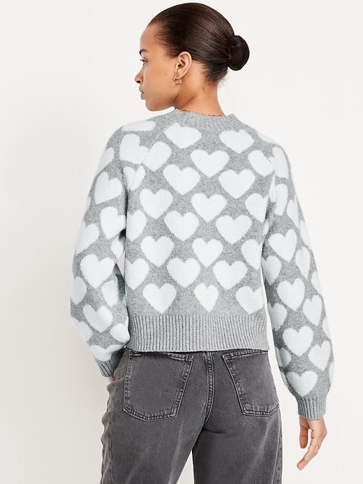 Image number 6 showing, SoSoft Loose Valentine Sweater