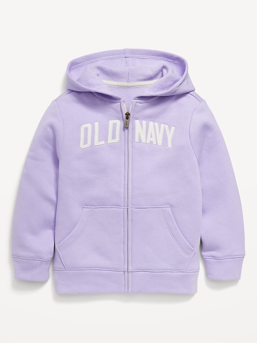 View large product image 1 of 1. Logo-Graphic Zip Hoodie for Toddler Girls