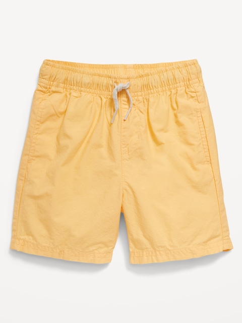 Poplin Shorts for Toddler Boys - Golden Aura