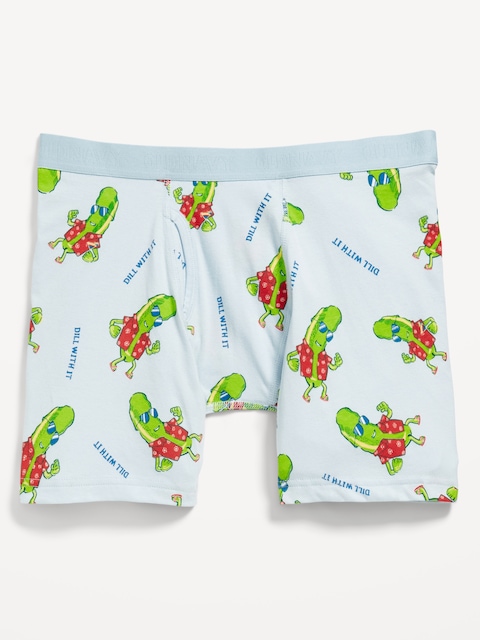 Soft-Washed Boxer Briefs -- 6.25-inch inseam - New Pickle
