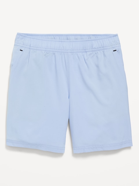 Above Knee StretchTech Performance Shorts for Boys - Blue